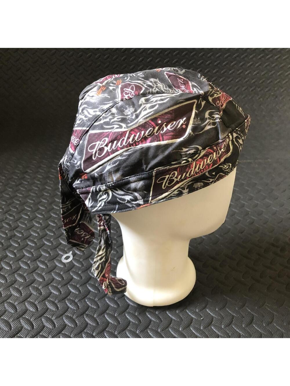 Budweiser Printed Cotton Bandana Cap One Size